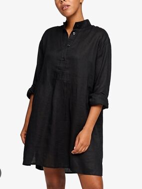 CP Shades Black Long Sleeve Tunic Dress